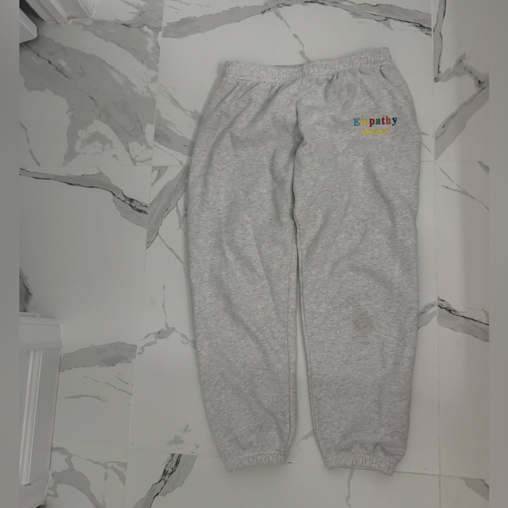 The Mayfair Group. Grey empathy sweatpants